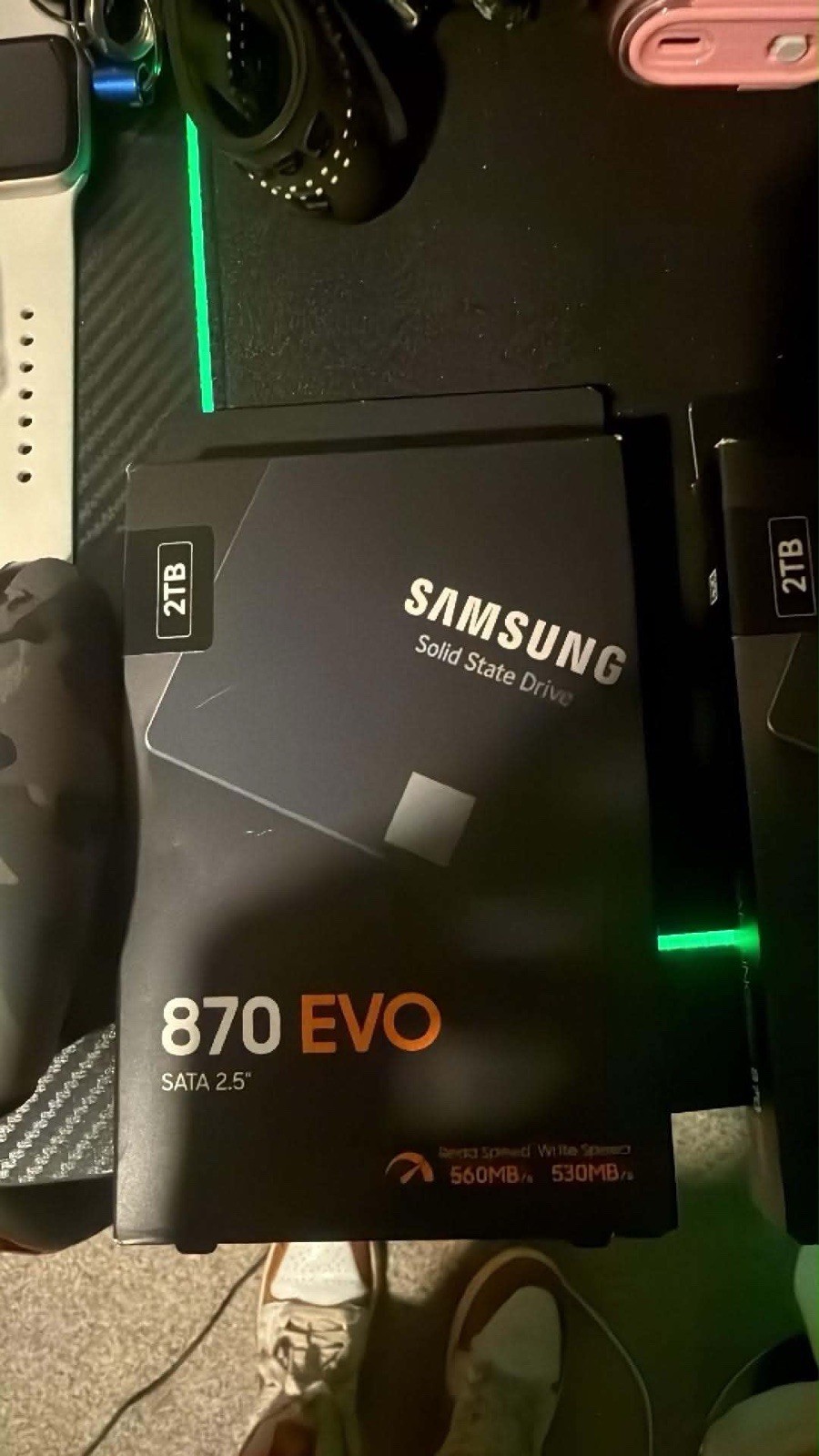 NEW SEALED Samsung 870 EVO 2TB 2.5" SATA III Internal SSD (MZ-77E2T0B/AM)