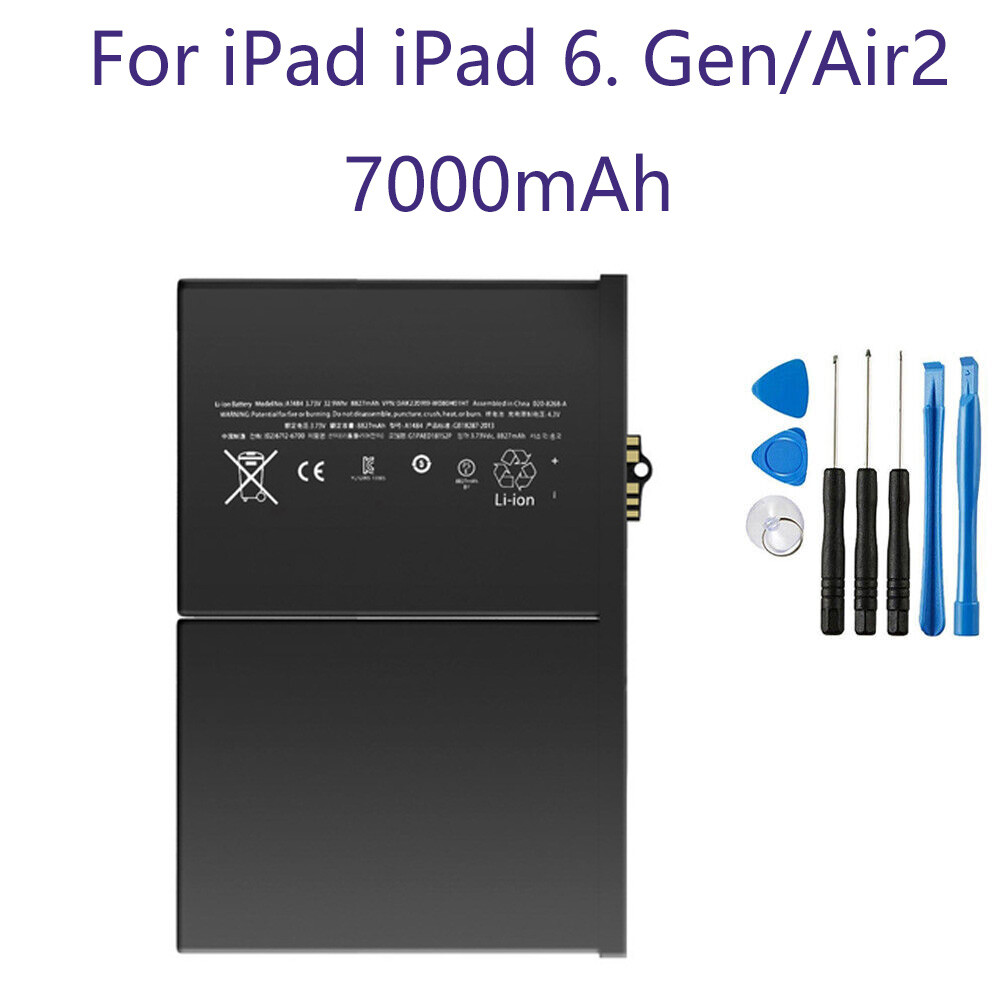 New Replacement Internal Li-ion Battery For iPad Air 2 Gen A1566 A1567 7000 mAh