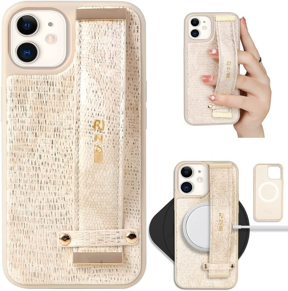Designed for iPhone 12 Pro Case Stand Magnetic Cover Work with Wireless
