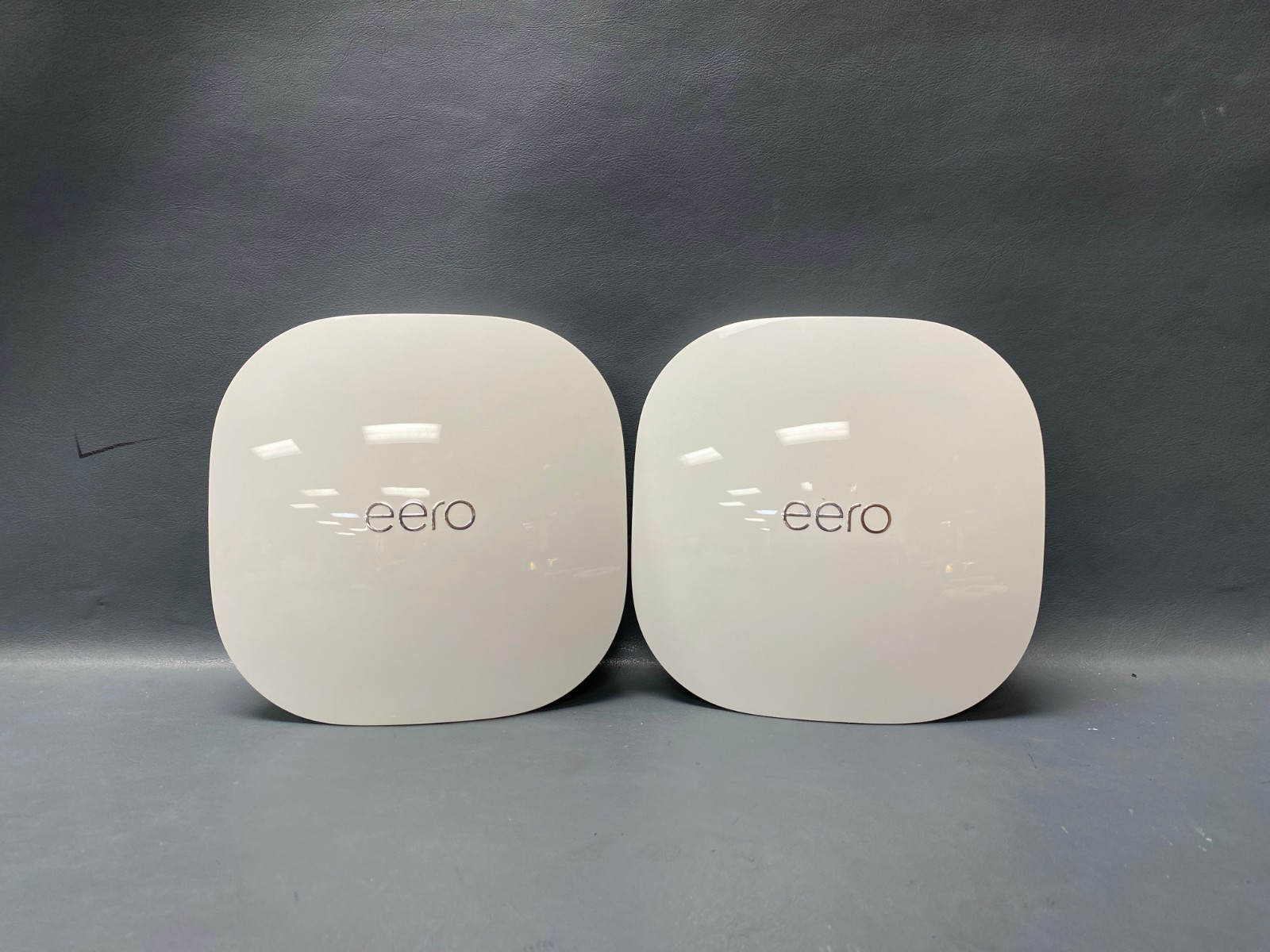 Lot of 2 Eero PoE 6 AX3000 Mesh Wi-Fi Access Points T010001 (Factory Reset/Read)