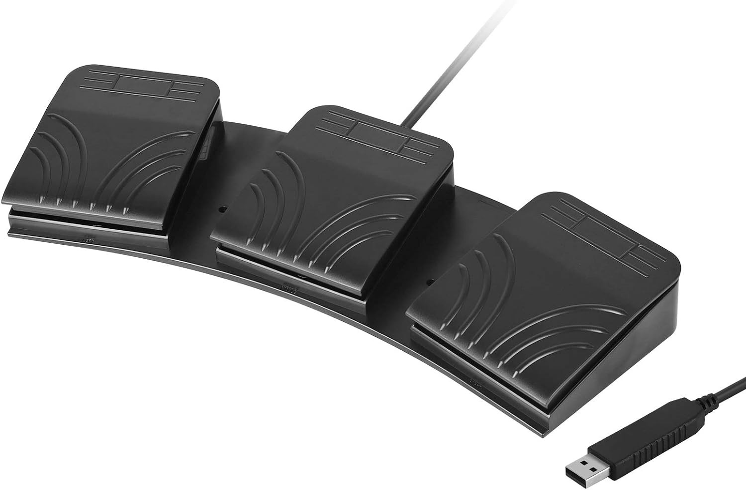 [Upgraded] iKKEGOL USB Triple Foot Pedal Optical Switch Control 