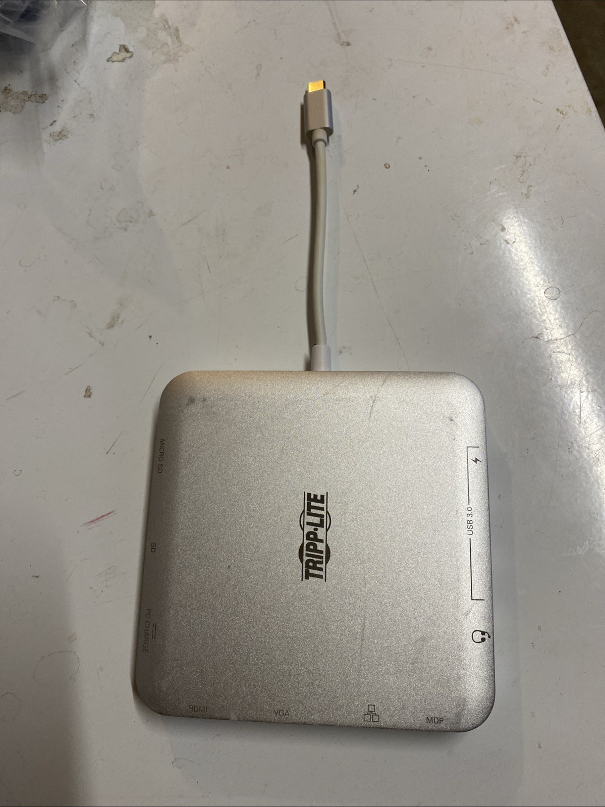 Tripp-Lite USB 3.1 Gen 1 USB-C Smart-Card Flash-Memory Media Reader