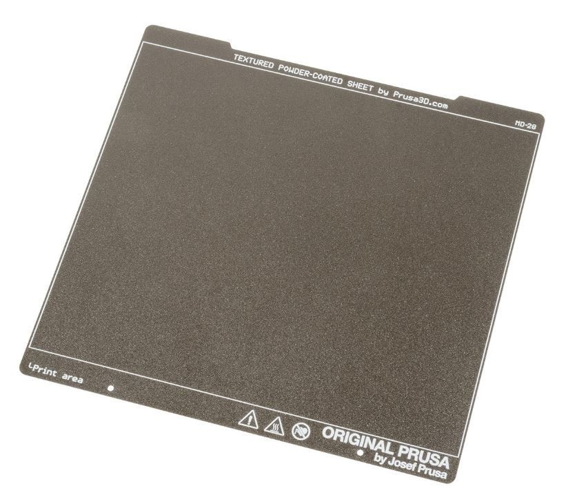 Original Prusa Textured Powder-Coated Print Sheet (MK and Core Series), NEW