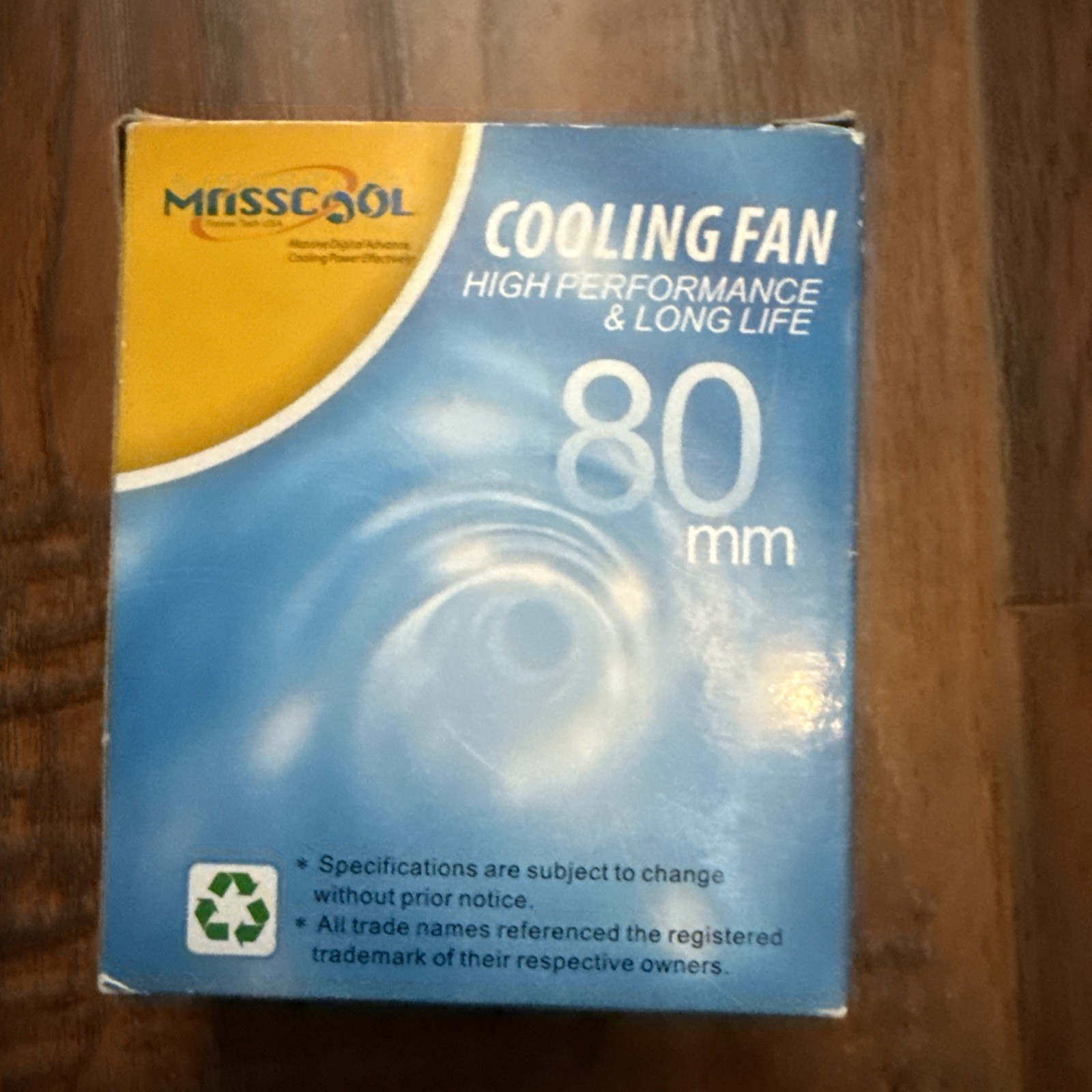Masscool 80mm Cooling Fan New