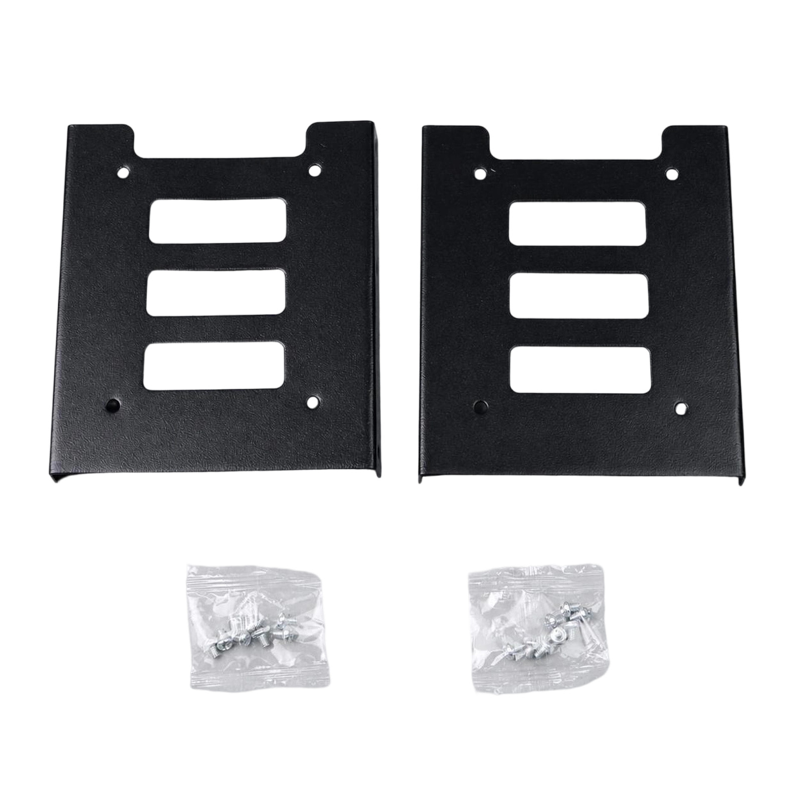2.5" to 3.5" SSD HDD Metal Hard Drive Mounting Bracket Adapter Dock Tray Kit