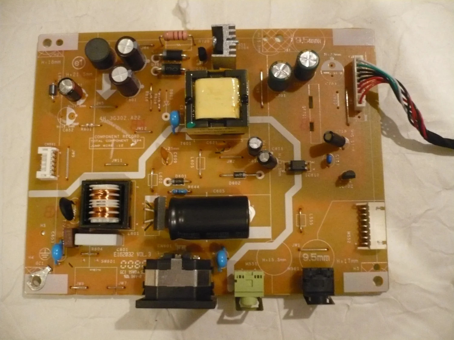ACER XF251Q MONITOR POWER SUPPLY BOARD 4H.3G302.A22