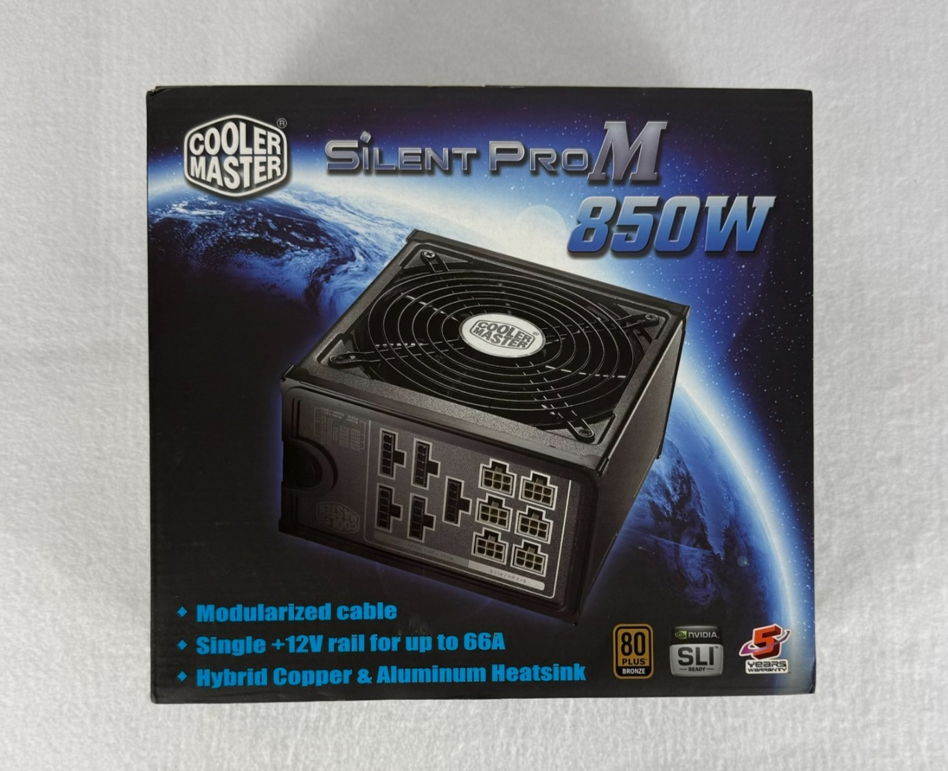 Cooler Master Silent Pro M 850W Modular Power Supply RS-850-AMBA-J3 80+ New