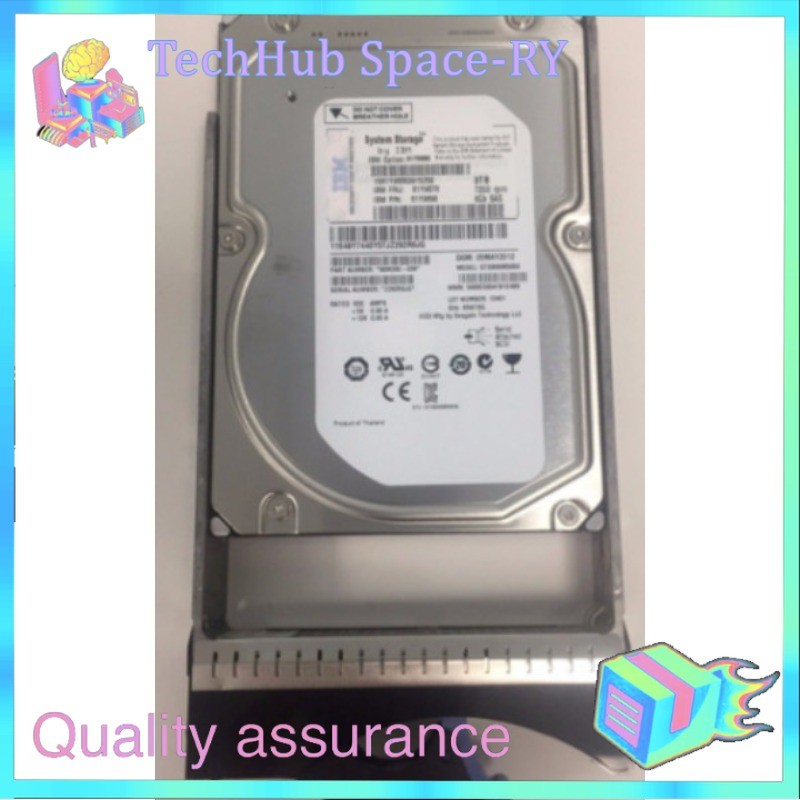 IBM 81Y9886 3TB 3.5" 7.2K 6GBPS SAS Hard Drive HDD