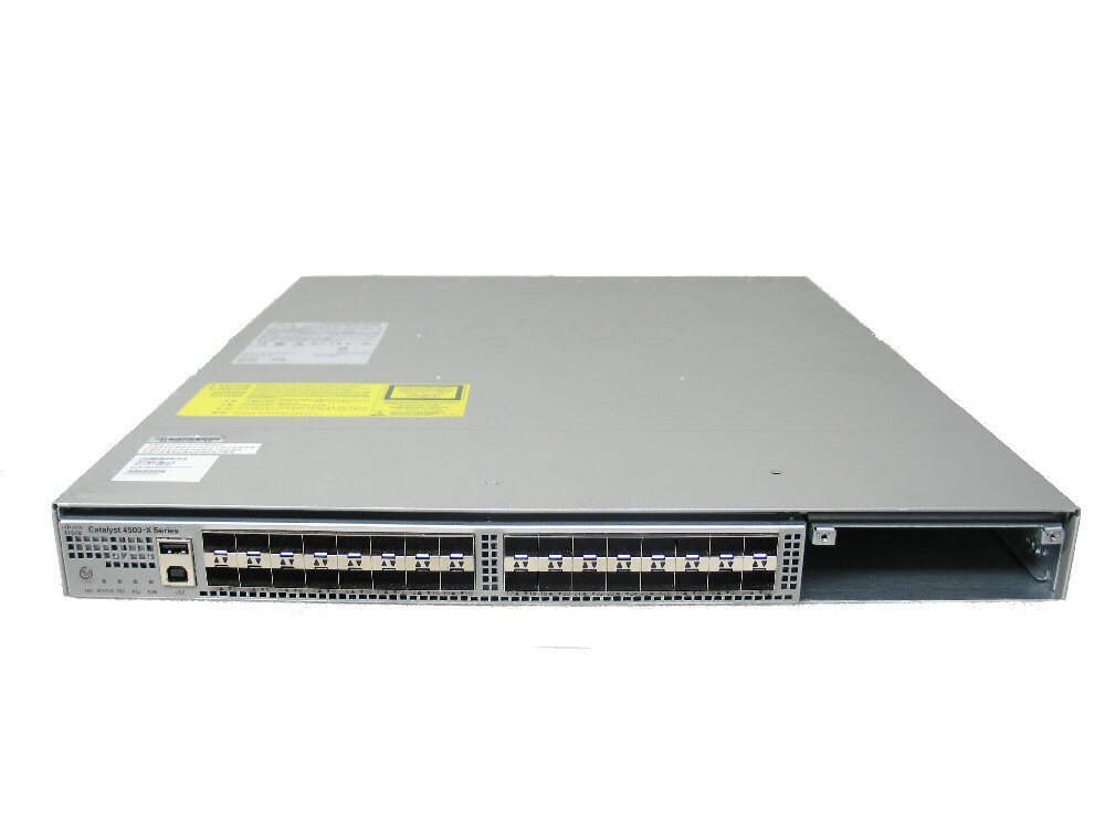 Cisco WS-C4500X-32SFP+ 32-Port 10GE 4500-X Switch w/ Dual AC - 1 Year Warranty
