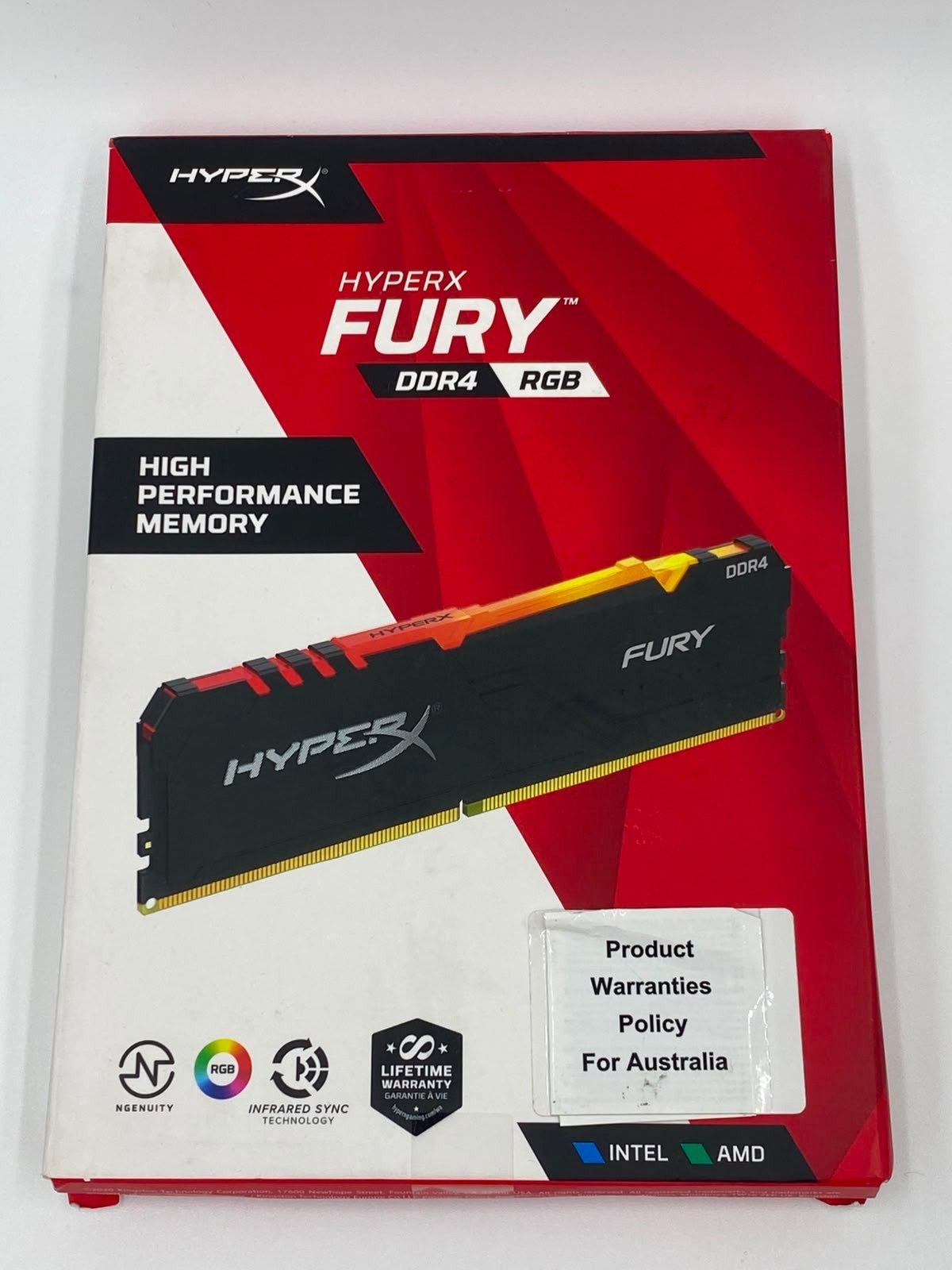 Kingston HyperX FURY RGB 16GB (2x8GB) DDR4 2666MHz CL16 RAM HX426C16FB3AK2/16