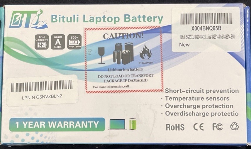 Bituli SG03XL Laptop Battery for HP Envy M7 17T-U100 849048-421 849314-850