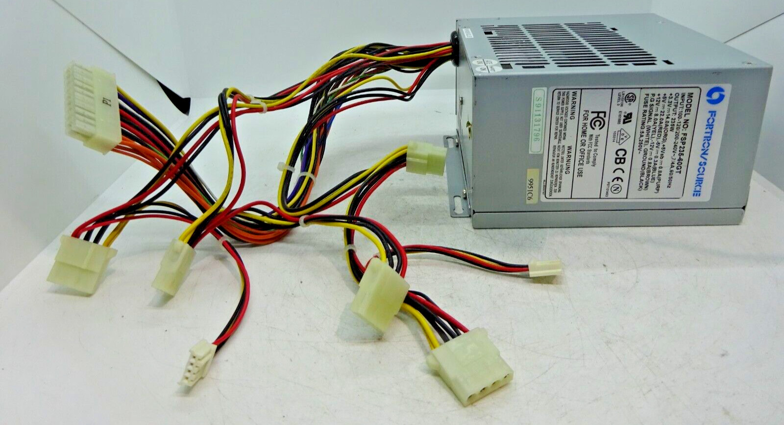FORTRON/SOURCE MODEL: FSP235-60GT 20 PIN POWER SUPPLY 235W #NTX363