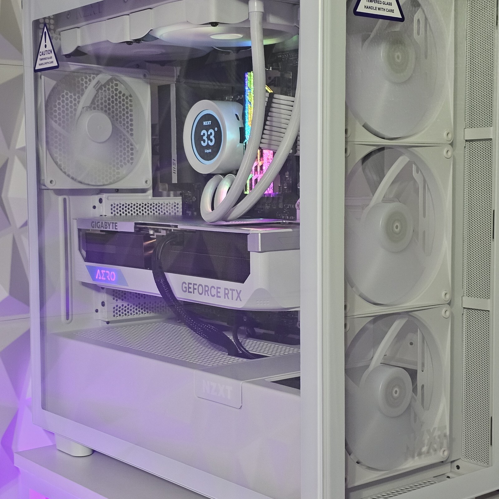 NZXT Custom BLD, H7 Elite Case, I5-11600kf CPU, 4080 GPU, 1000 Watt PSU, 3G SSD