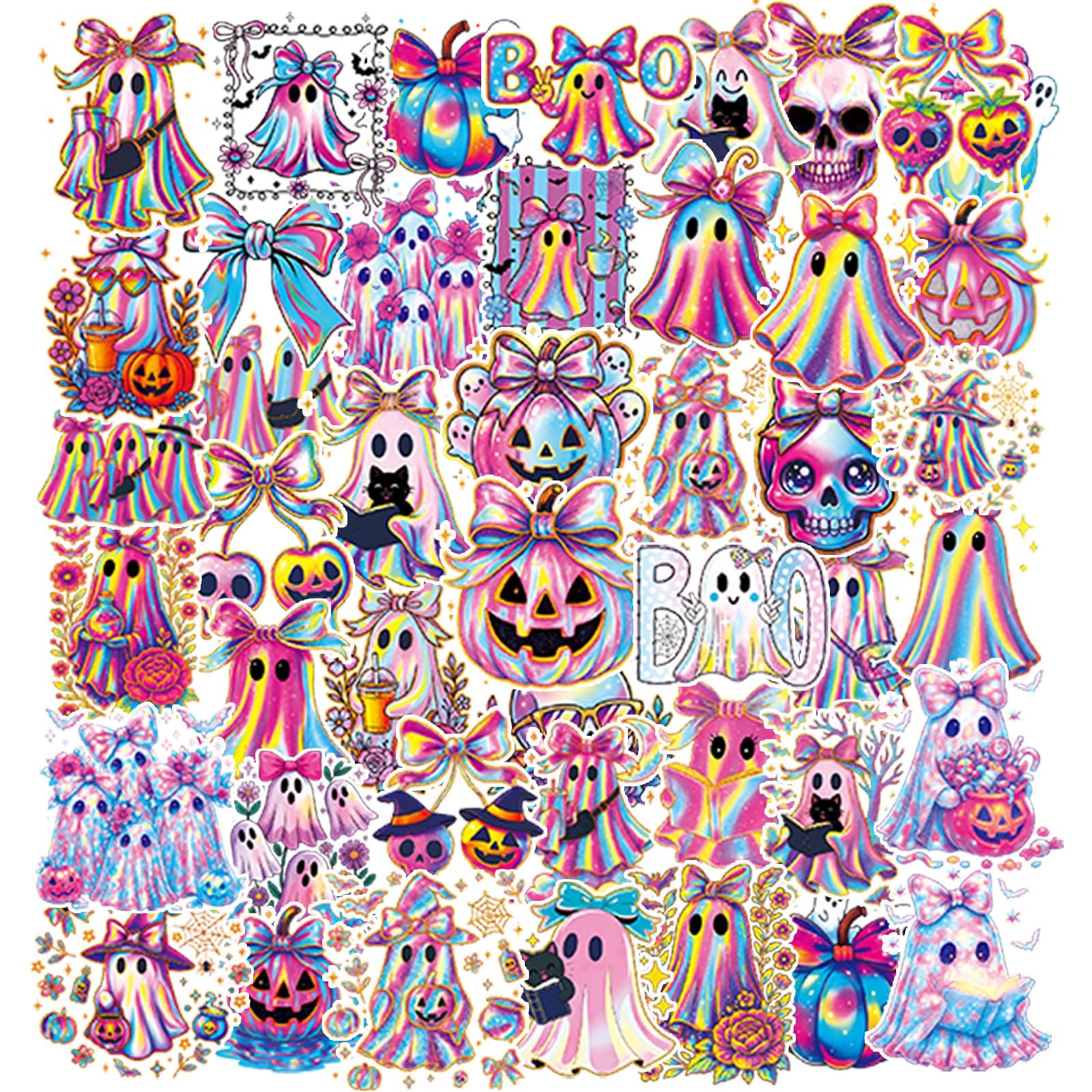 Eclazul Halloween Cute Party Favors - 50 Pcs 2.0-3.5 inches, Multicolor