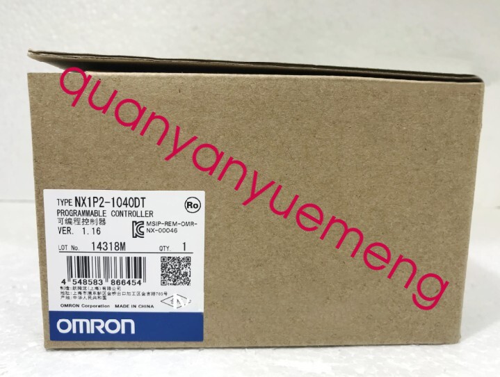 1PC New Omron NX1P2-1040DT PLC Expedited Shipping NX1P21040DT