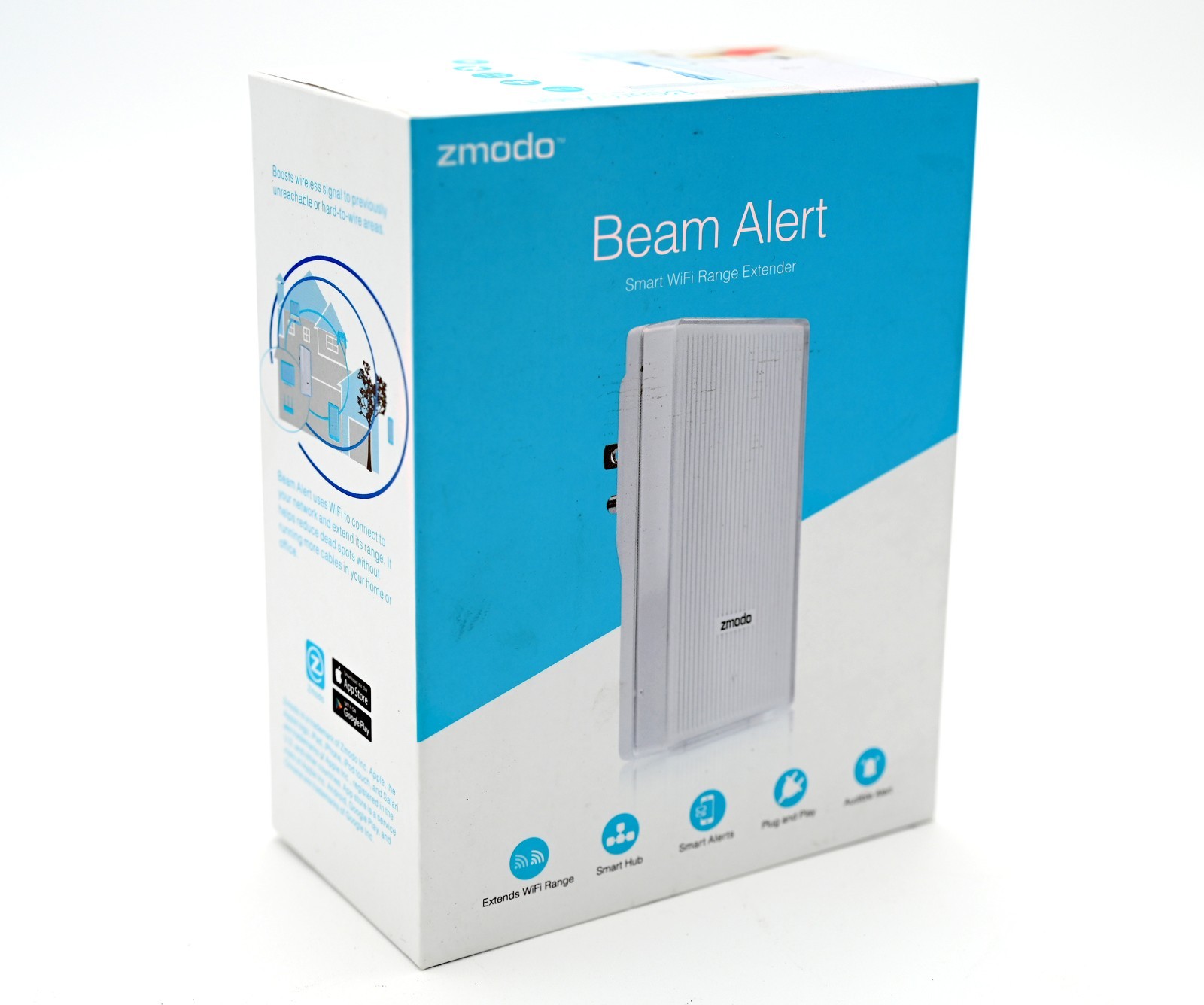 Zmodo Beam Alert Smart Simple WiFi Range Extender 