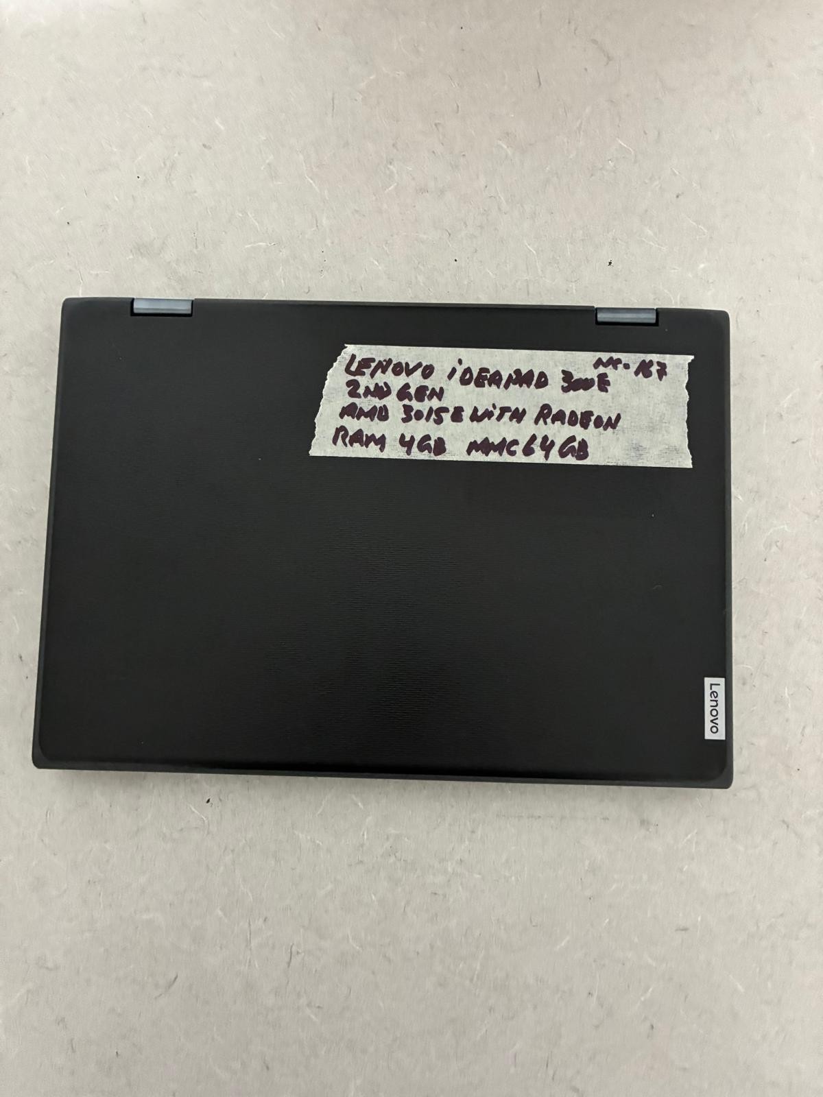 Lenovo IdeaPad 300e 2nd Gen AMD 3015e Radeon 4GB RAM 64GB eMMC