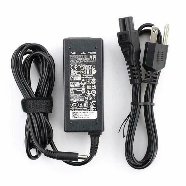 Dell Inspiron 15 3000 5000 Series 45W Replacement AC Adapter Charger 4.5X3.0MM