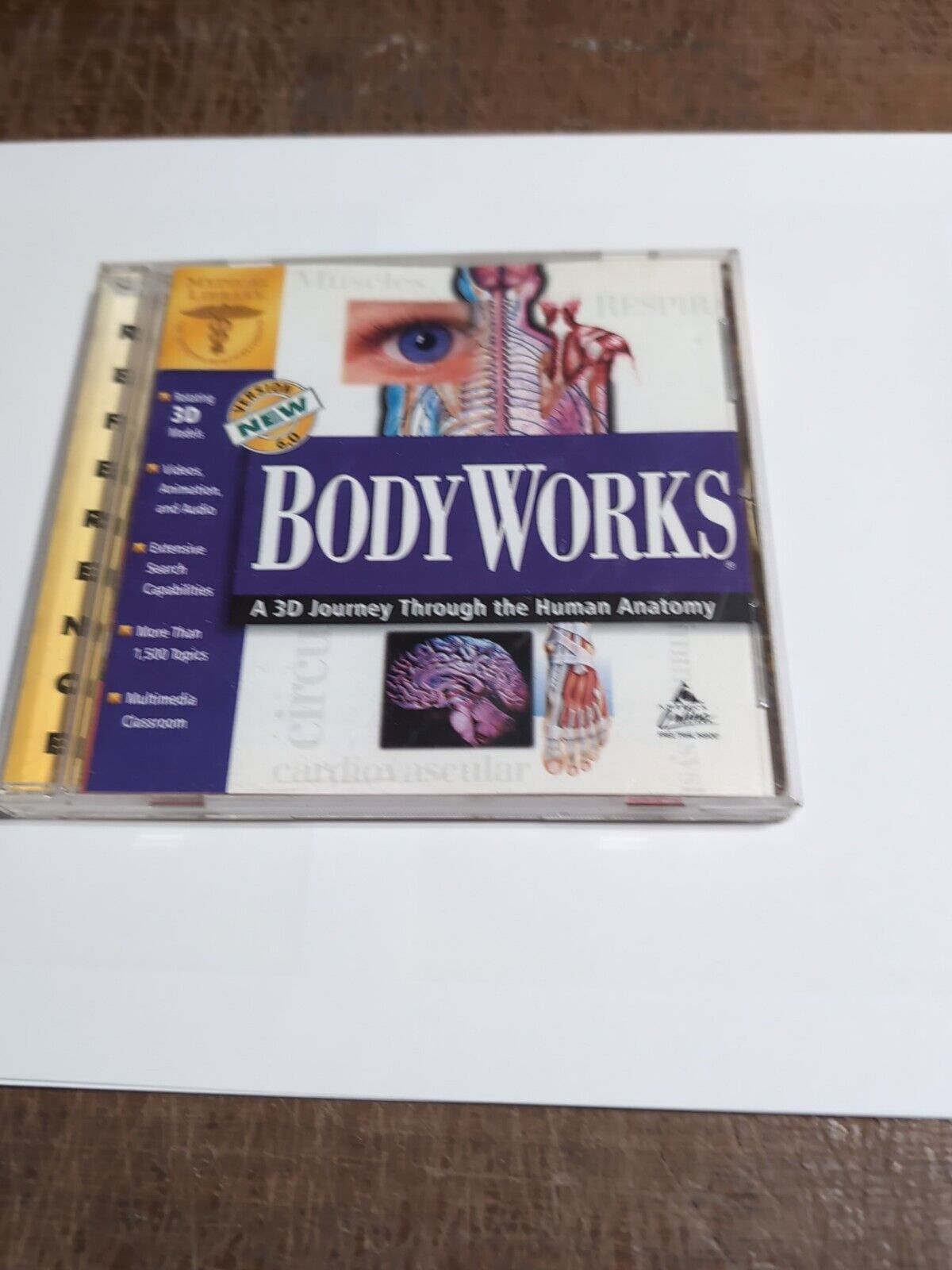 1C Medical Library Body Works  Vtg 1998  Version 6.0