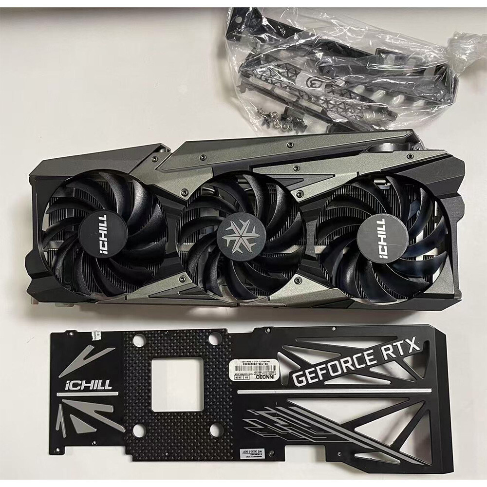 For INNO3D RTX3090 ICHILL X3 3XDP Heatsink Cooling Fan (without PCB board) DHL