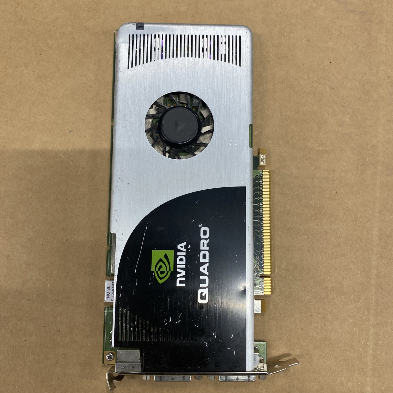 Sun 371-3624 NVIDIA Quadro FX3700 PCI Graphics Accelerator, Dual DVI-I, FX 3700