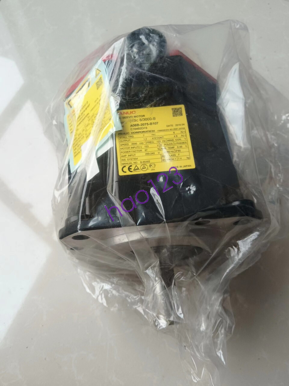 A06B-2075-B107 Fanuc servo motor Brand New DHL/FedEx Fast Shipping