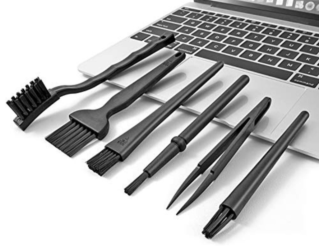 6 PCS Mini Keyboard Cleaning Brush Anti-Static for PC Motherboard Camera Laptop