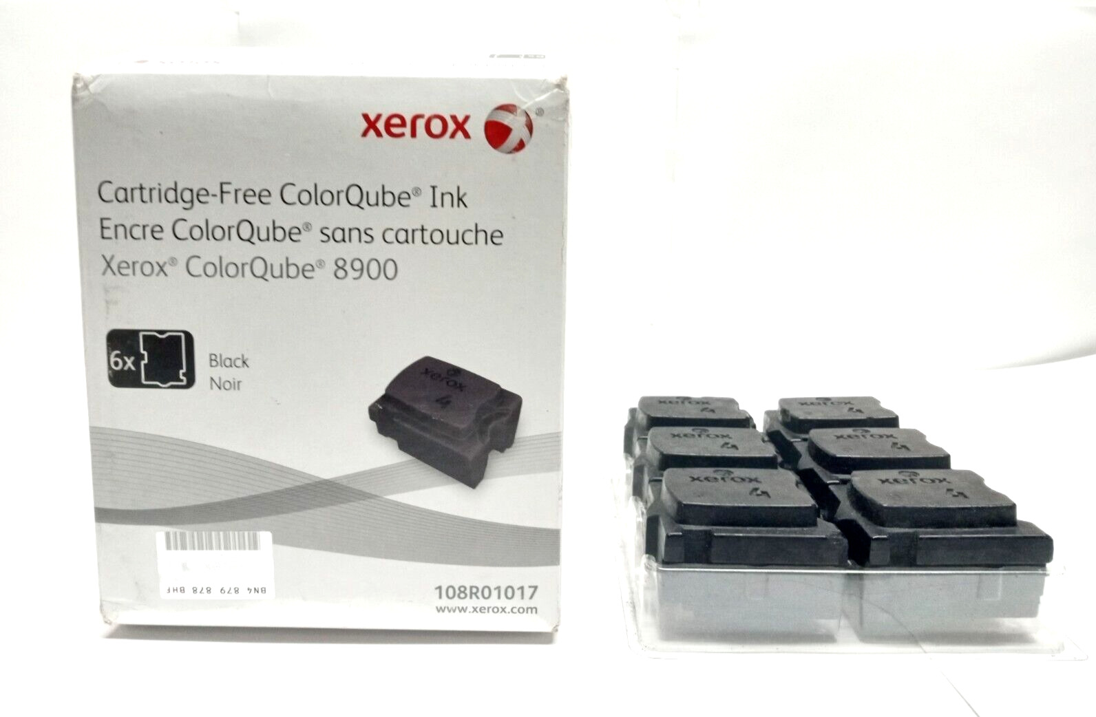 Genuine Xerox ColorQube 8900 Solid Ink 6 Black 108R01017