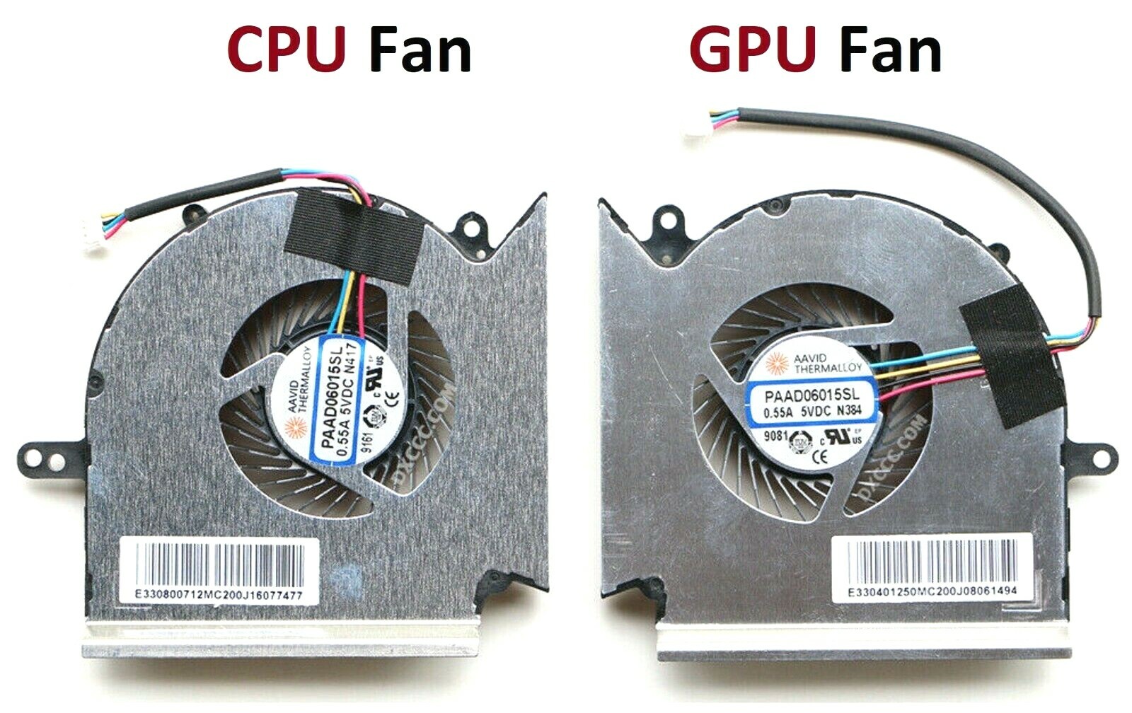 New Original CPU GPU Fan for MSI MS16P1 MS179C MS16JC PAAD06015SL-N383 N384