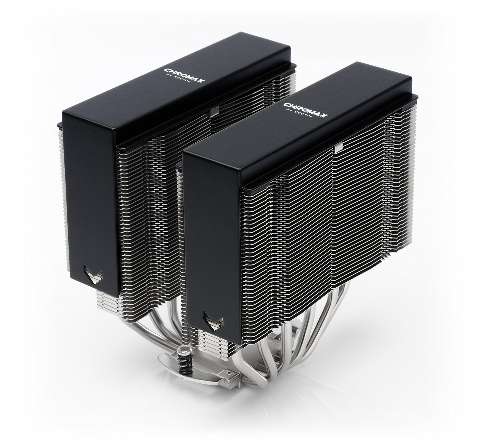 Noctua NH-D15 CPU Cooler with NA-HC4 chromax.Black Heatsink Covers