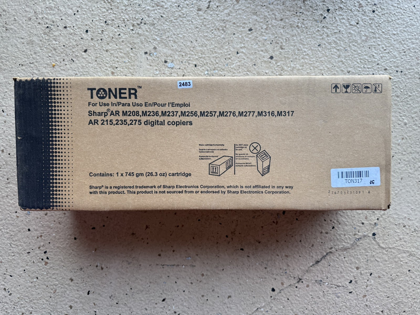 TONER CARTRIDGE REPLACMENT, Compatable with sharp