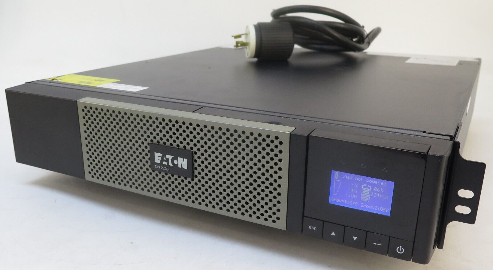 Eaton 5PX 2200 UPS 5PX2200RT 1950VA, 1920W, 5-20P input, Outputs: (8) 5-20R