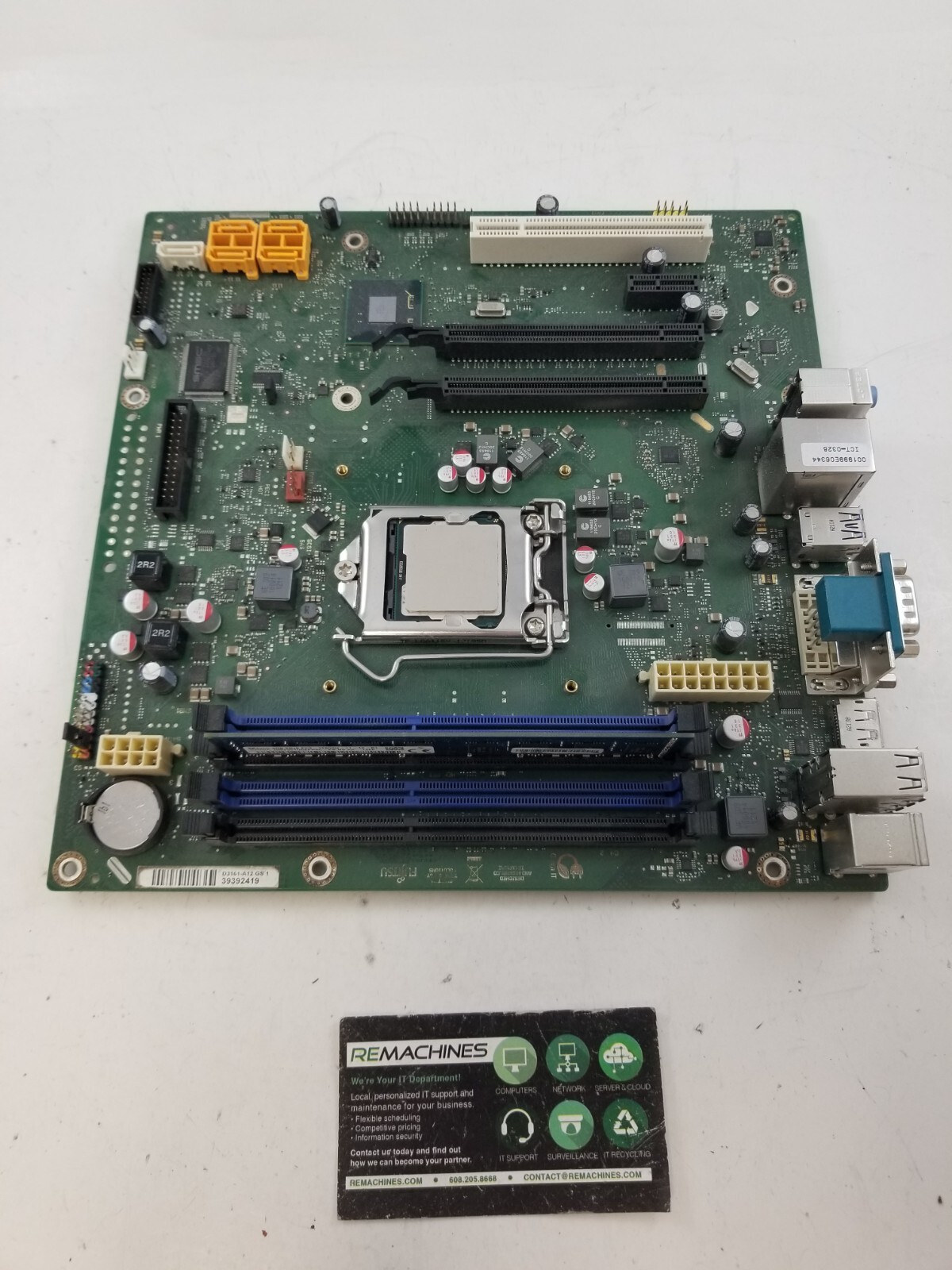 Fujitsu Esprimo E710 D3161-A12 GS 1 Intel LGA1155 Motherboard i3-2120 4GB TESTED