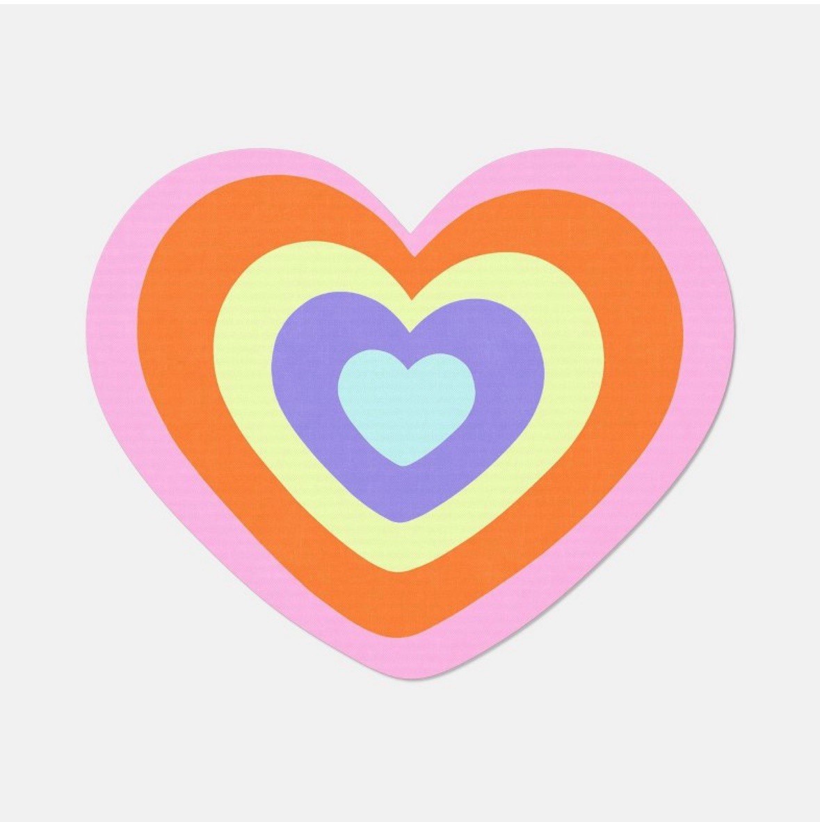 Novelty Mouse Pad - heyday™ Heart: NonSkid Desk Accessory