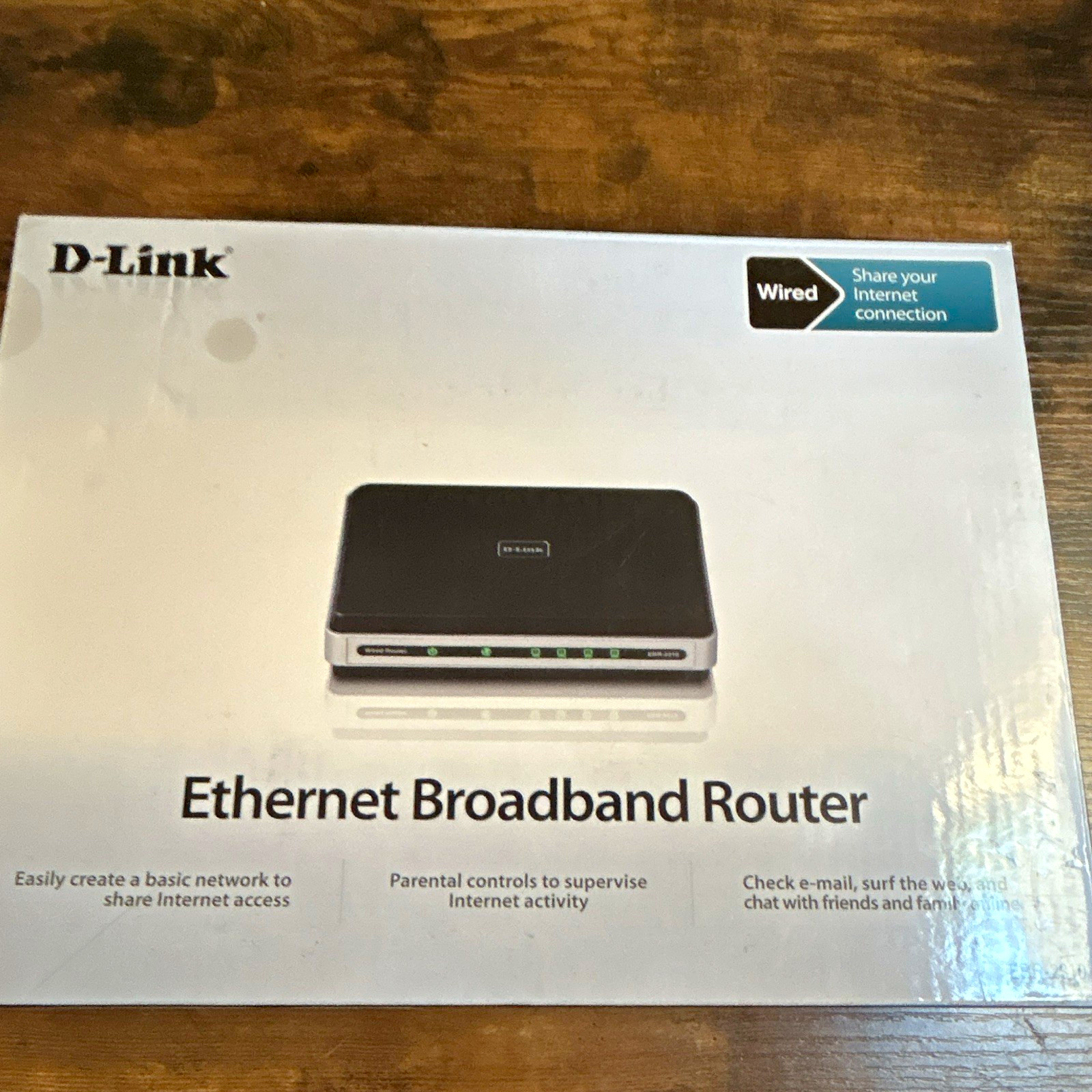 D-Link EBR-2310 4-Port 10/100 Wired Ethernet Broadband Router Parental Controls