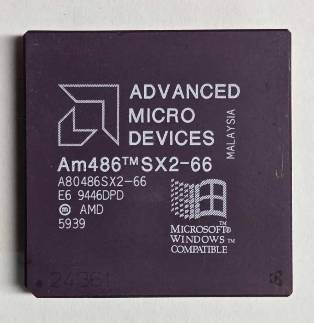 AMD AM486 SX2-66 A80486SX2-66 Processor