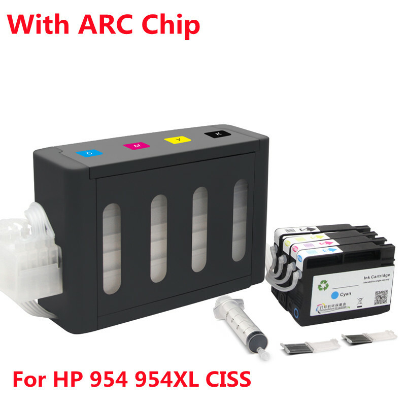 For HP 954XL CISS For HP Officejet Pro 7740 8210 8710 8715 8720 8725 8730 8740