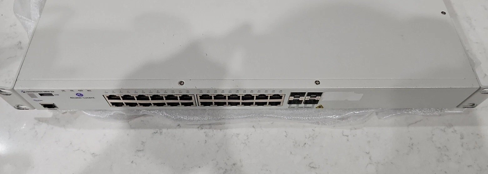 ALCATEL-LUCENT OMNISWITCH 6850-24L 24-PORT SWITCH  Unit Only