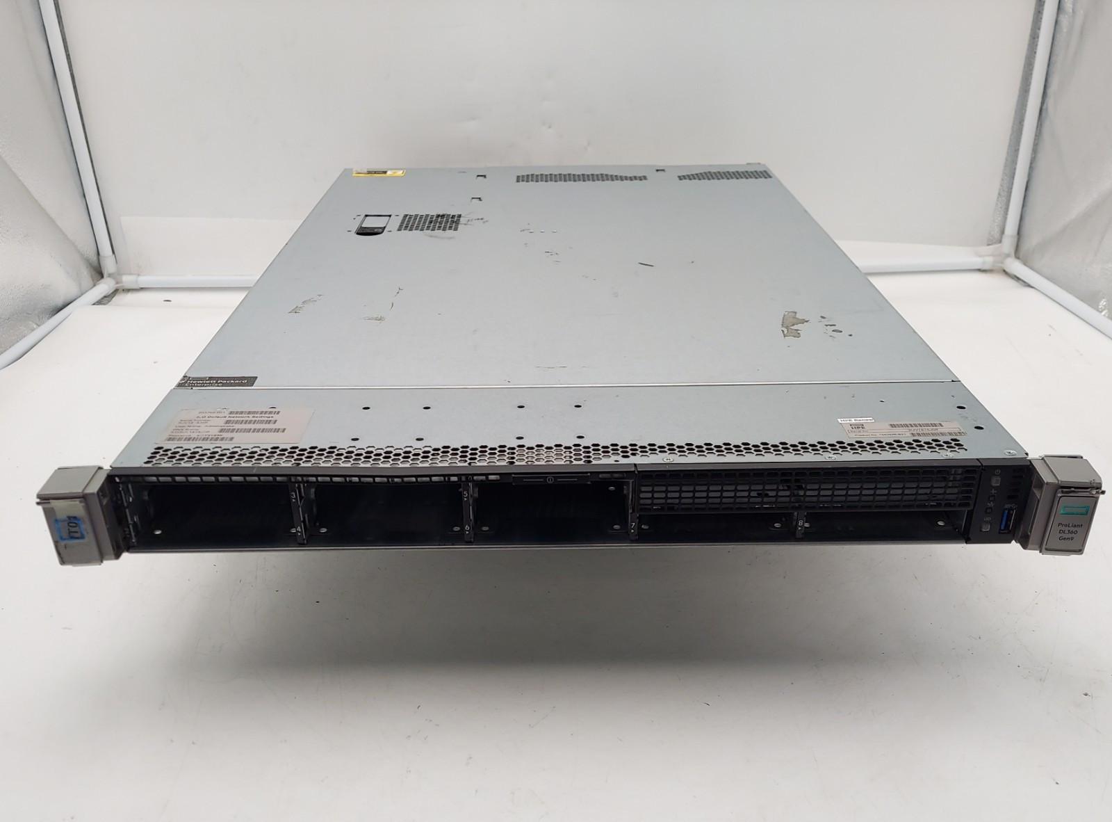 HP ProLiant DL360 Gen9 2x Xeon E5-2630 v3 32GB RAM 2x 500W PSU NO HDD