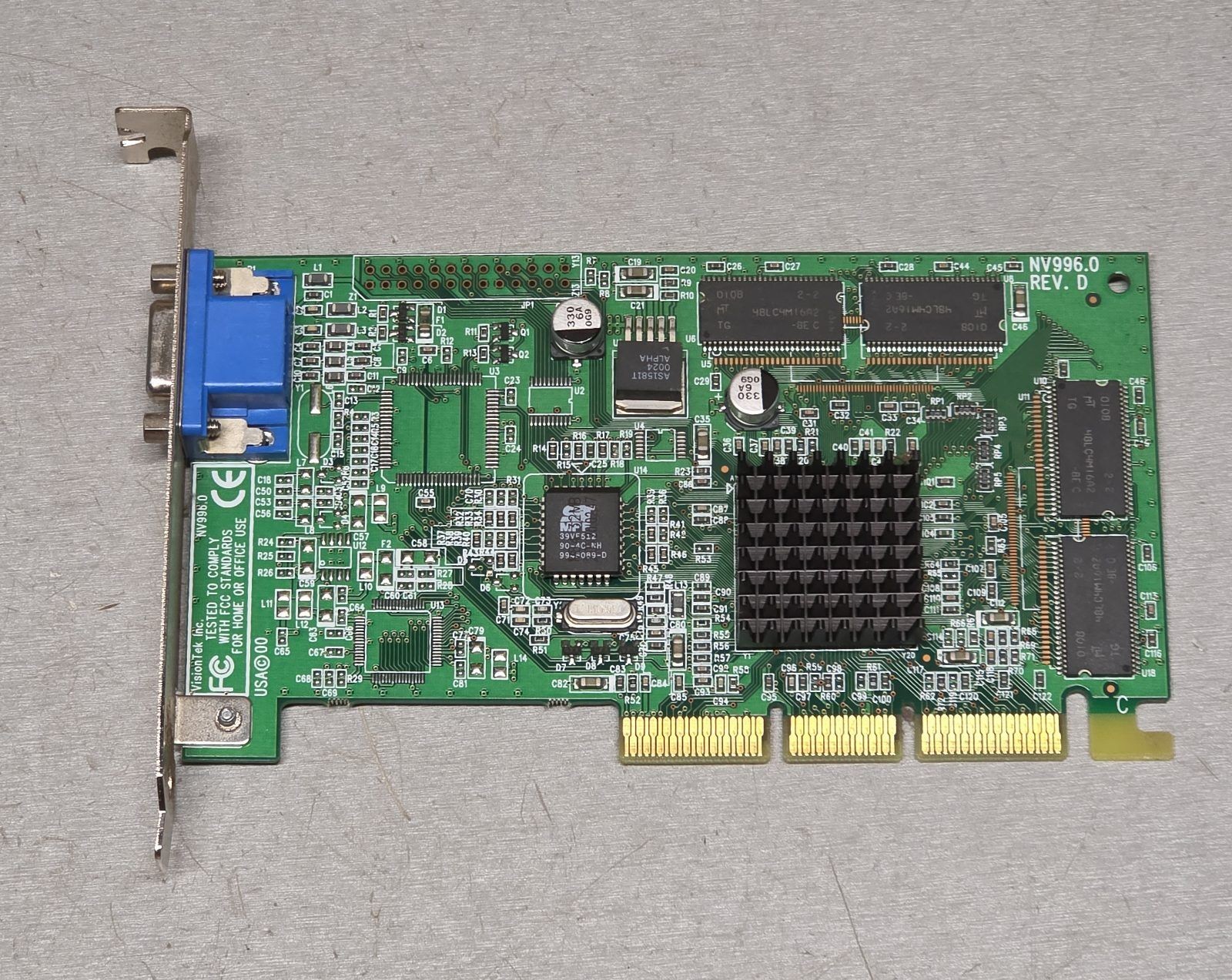 VisionTek NV996.0 VGA AGP Graphics Card G7700.2