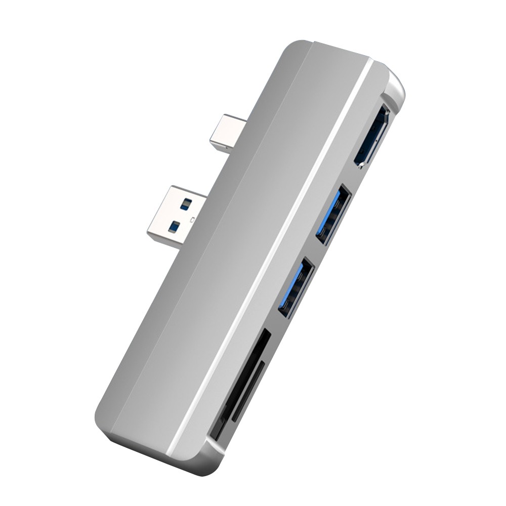 SD/SDHC/SDXC/Micro SD USB HUB Docking Station Adapter For Surface Pro 4/5/6;