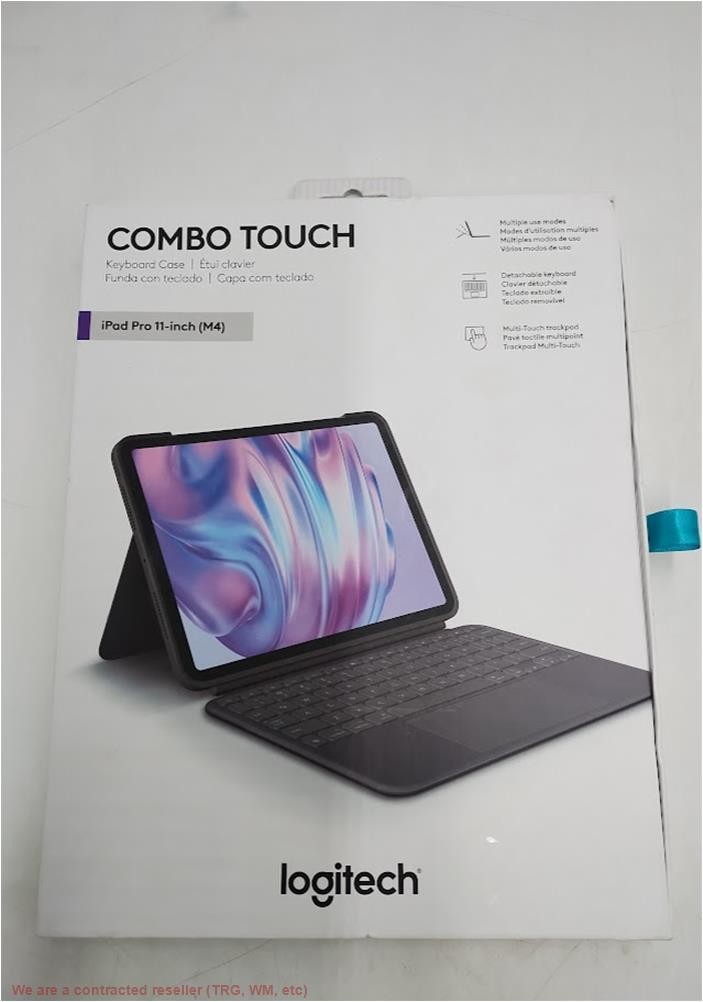 Logitech Combo Touch Keyboard Case for iPad Pro 11-inch (M4) - Graphite