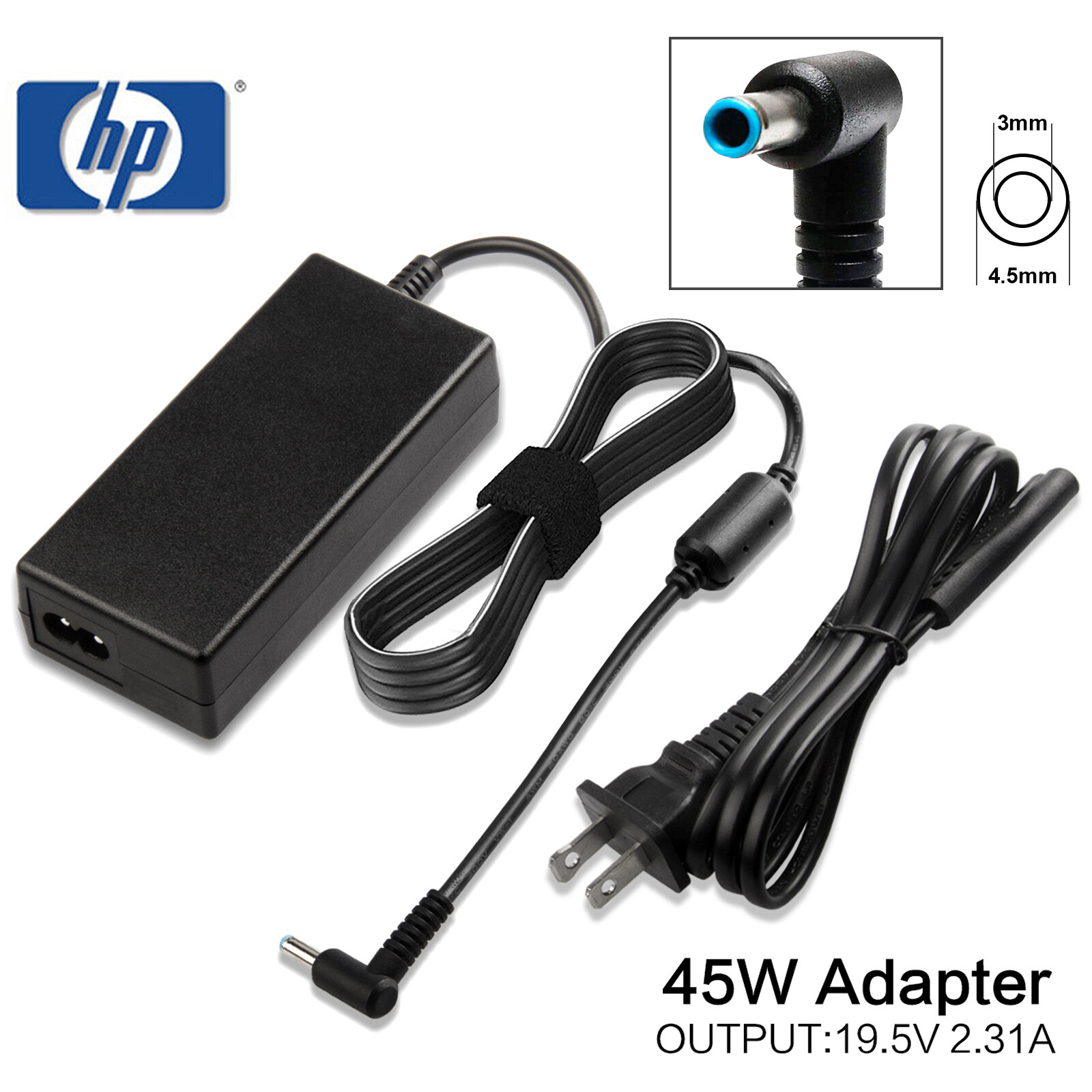 19.5V 2.31A AC Adapter Notebook Charger for HP Pavilion TouchSmart 15-n Series