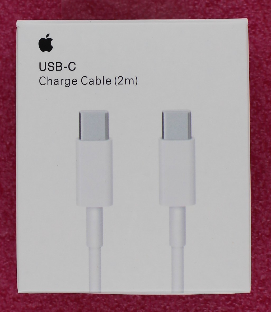 MLL82AM-A - Apple 2M USB-C to USB-C Charging Cable (White) - NEW