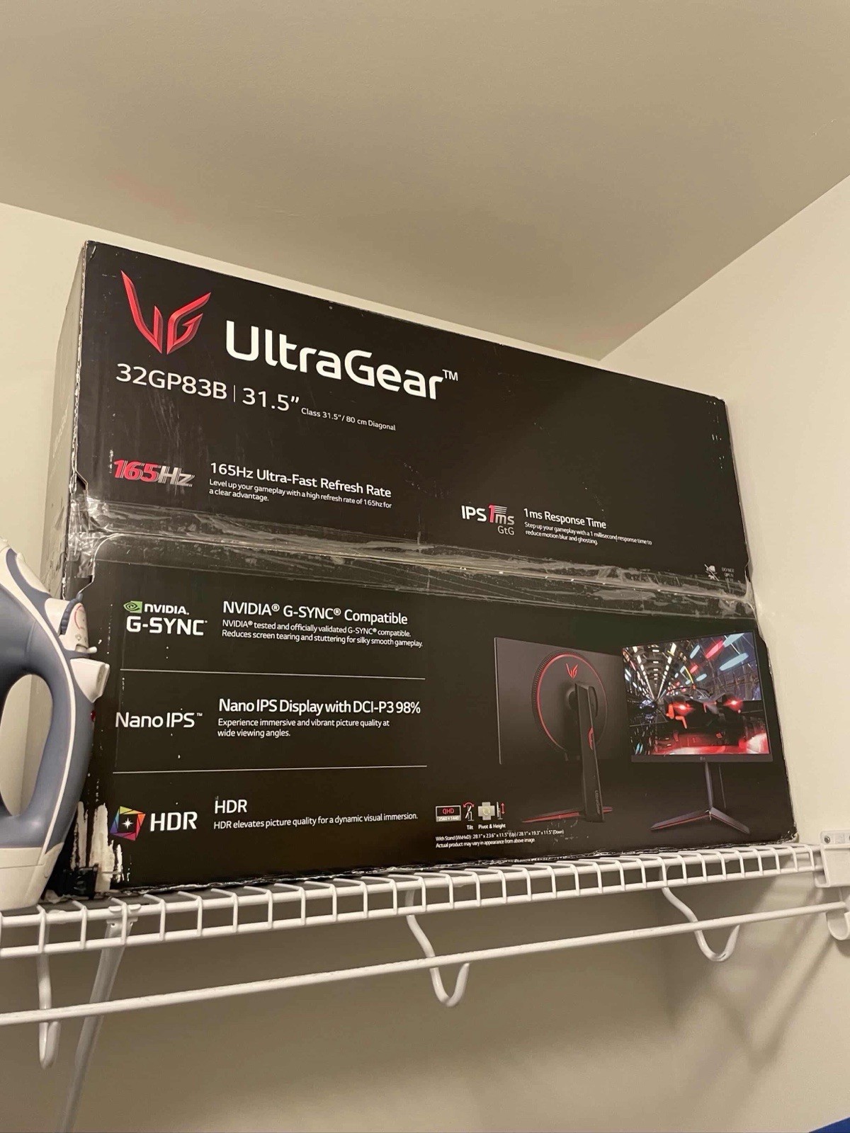 LG UltraGear 32GP850-B 32" QHD IPS LED Monitor - Black