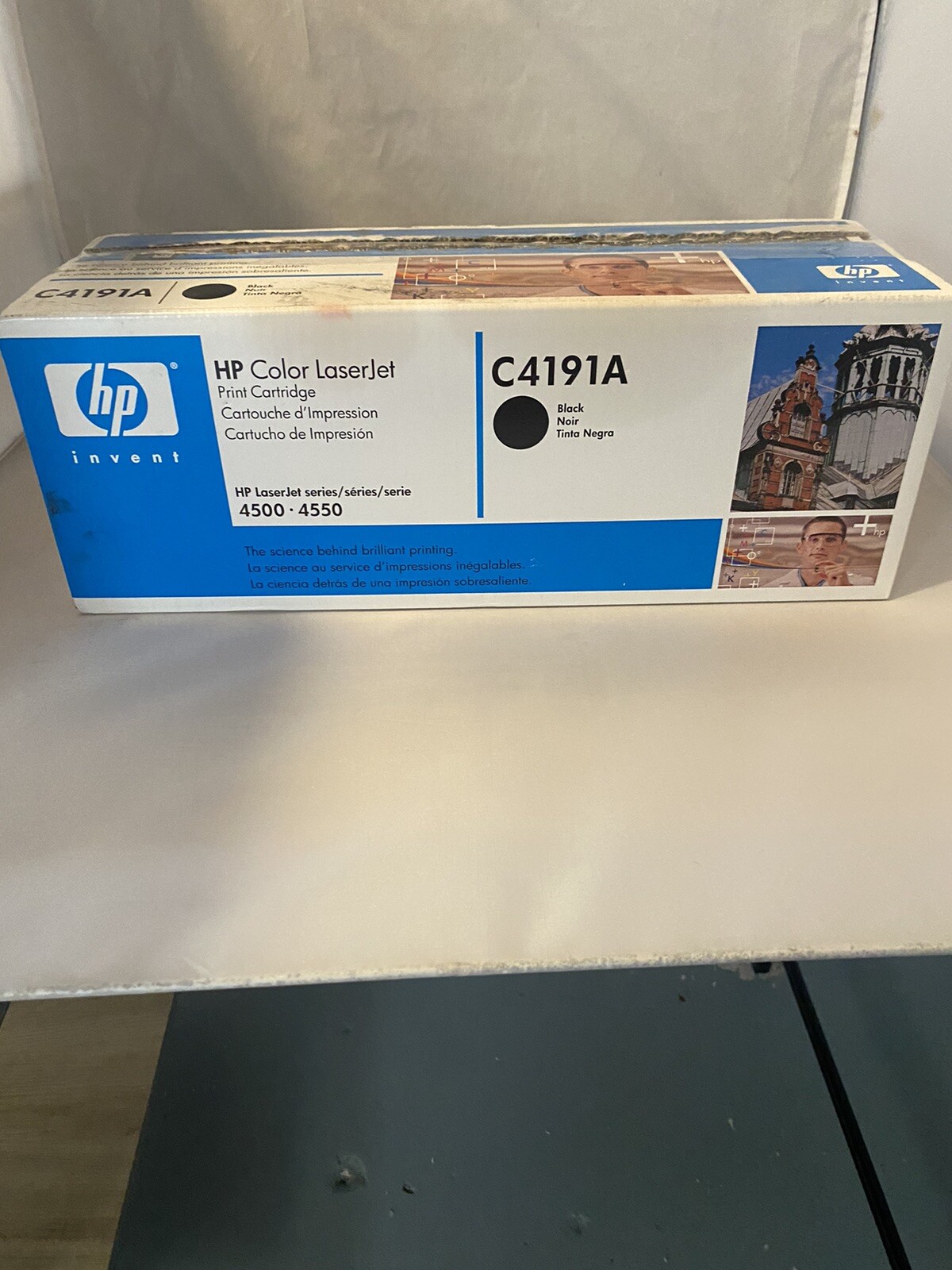 GENUINE HP C4191A OEM Genuine Black Laserjet Toner Print Cartridge Sealed NEW 
