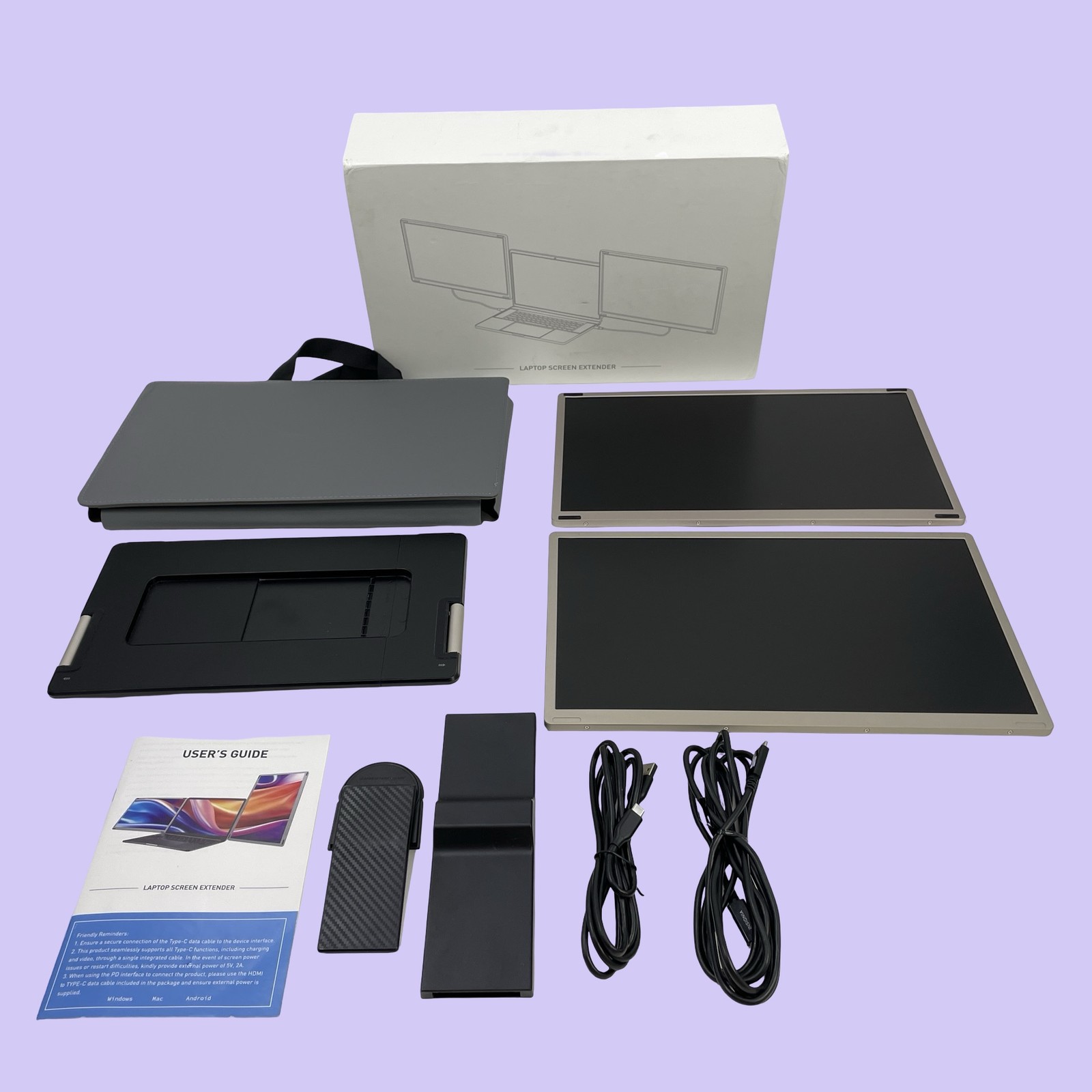 S6 Laptop Screen Extender 15.6'' IPS LCD Monitor 300nits 16:9 60Hz 0.1ms #MC6355