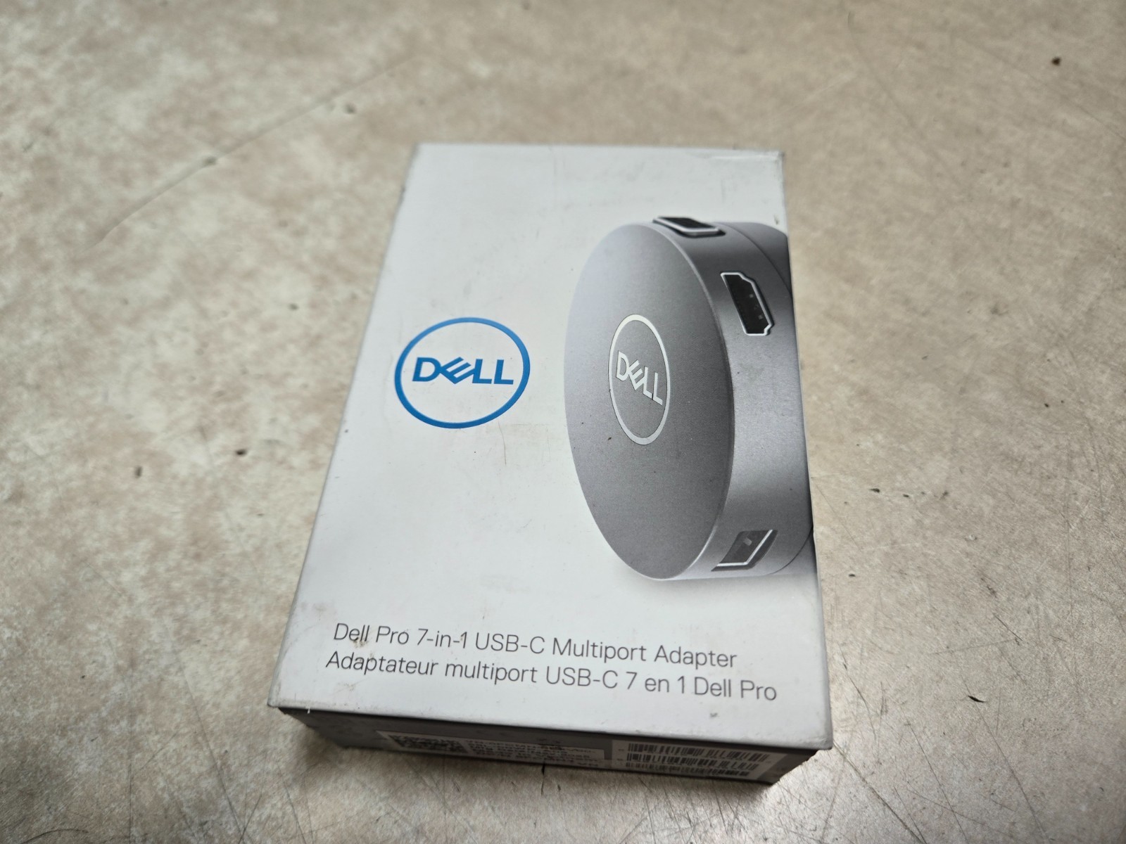 Factory Sealed Dell Pro DA310 7-in-1 USB-C Travel Hub - Gray Genuine