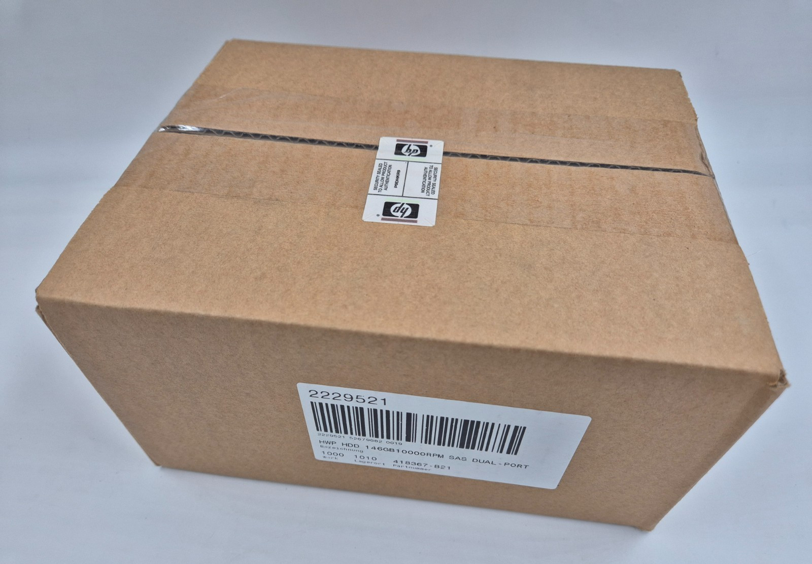HP 146GB HotSwap 418399-001 2.5" 3G DP 10k SAS HDD DL380 G6 G7