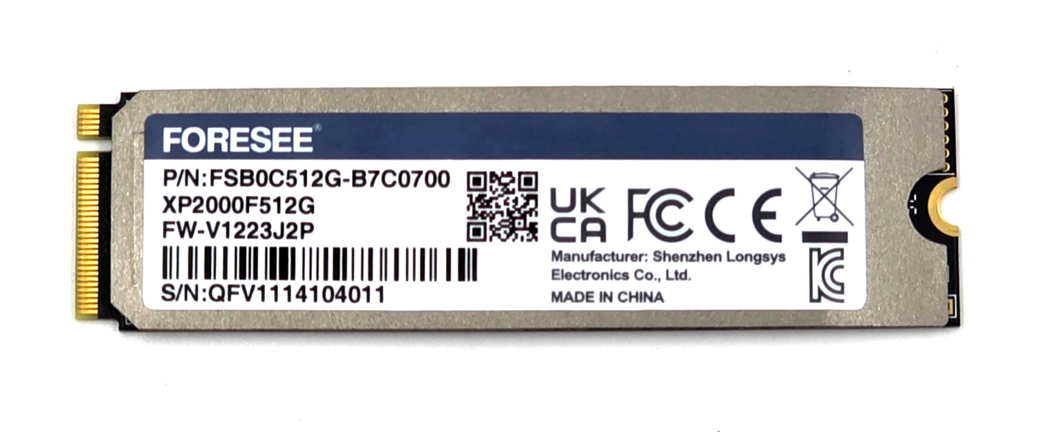 Asus ROG Xbox Ally 512GB NVMe SSD Drive Replacement Foresee FSB0C512G-B7C0700